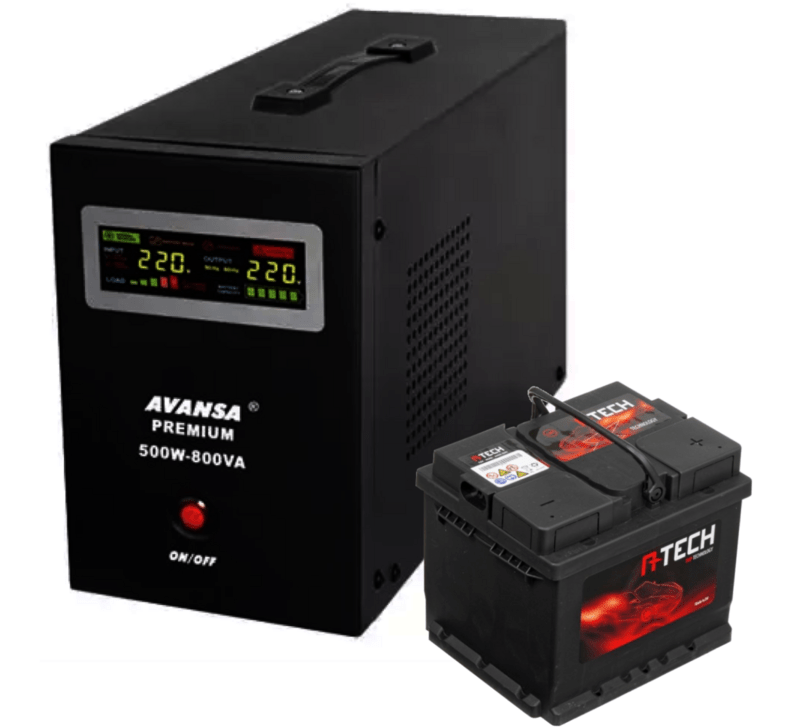 
                     Záložný zdroj pre obehové čerpadlá AVANSA UPS 500W 12V + batéria 
                