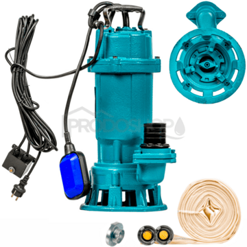 Kalový set - ponorné kalové čerpadlo FURIATKA 1100 s hadicou 30m