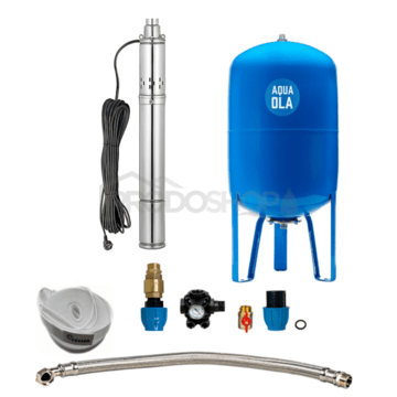 Domáca vodáreň s ponorným čerpadlom 3 SQOLA - 0,55 / 80l