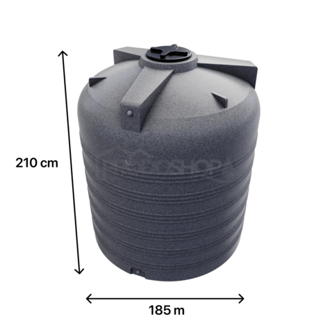 Sud na vodu V 5000L mramorový