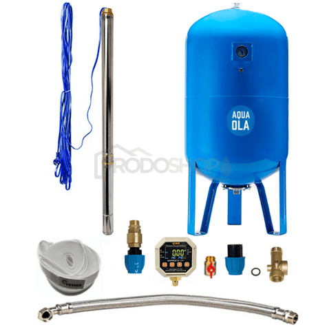 Domáca vodáreň s ponorným čerpadlom 2,5" STM31 / 150l - RTS s Digitálnym tlakovým spínačom