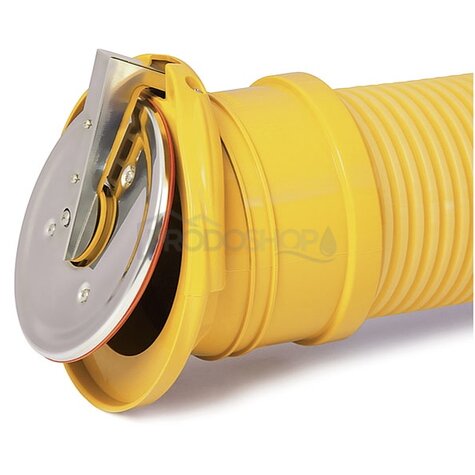 Koncová klapka na drenážnu rúru 72-100