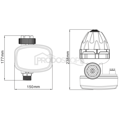 Digitálna riadiaca jednotka ADARA 6 so snímačom tlaku
