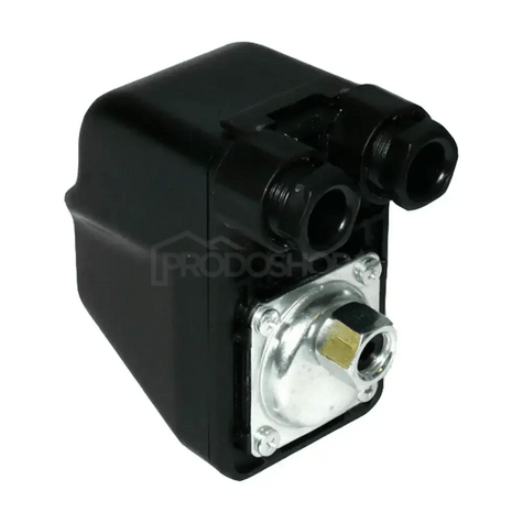 Schéma zapojenia: Vodáreň má tlakový spínač BSK-3A