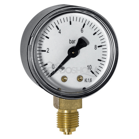 Schéma zapojenia: Manometer do 10 bar